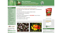 Desktop Screenshot of michis-tomatensamen.de